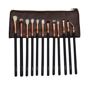 Nioar 12 Piece Complete Eye Brush Set