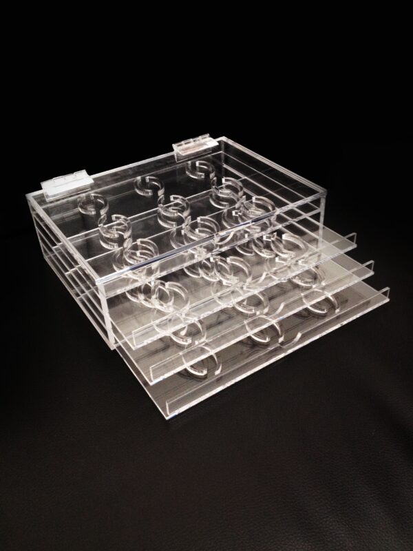 Premium Acrylic Eyelash Organizer-36 Slots