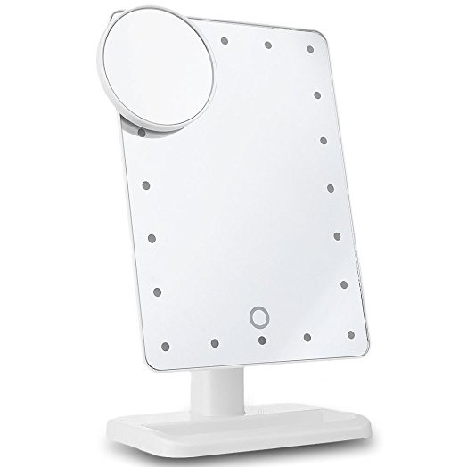 LED Makeup Mirror WHITE