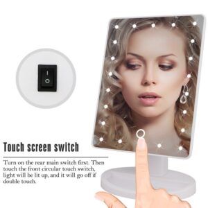 LED Makeup Mirror WHITE