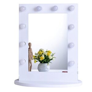Hollywood Vanity Mirror WHITE